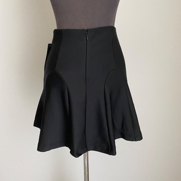 Mossimo sz XS high rise waisted Flare mini skirt - Picture 4 of 7